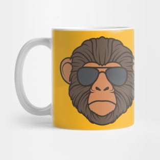 Cool Ape Wearing Sunglasses Mug